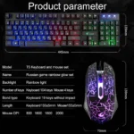 Mechanical Gaming Keyboard Mouse Set 5 | PricZone