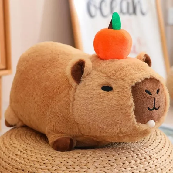 Charming Capybara Plush Pillow Cozy Animal Cushion 78in 4 | PricZone