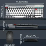 24G Multi Device BT Keyboard Mouse Set 6 | PricZone