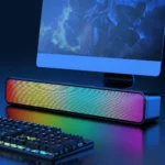 Compact RGB Desk Soundbar 3D Stereo Bluetooth Speaker 3 | PricZone