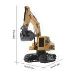 Kids 360° RC Excavator Digger Toy Truck Gift 6 | PricZone