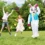 Deluxe Adult Easter Bunny Mascot Costume