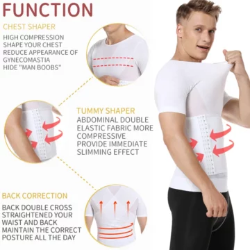 Compression Shirts Tummy Slimming Body Shaper 2 | PricZone