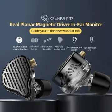 KZ PR2 Planar In Ear Monitor Earbuds   Noise Cancelling 2 | PricZone
