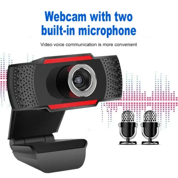 Rotatable Full HD 1080P USB Webcam with Mic 2 | PricZone