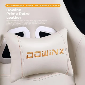 Dowinx Gaming Chair: Massage & Vintage Style 2