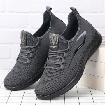 Men's Breathable Mesh Vulcanized Tennis Sneakers