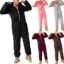 Men’s Hooded Fleece Onesie | Cozy Sleepwear