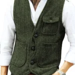 Mens Slim Woolen Vest for Formal Occasions | PricZone