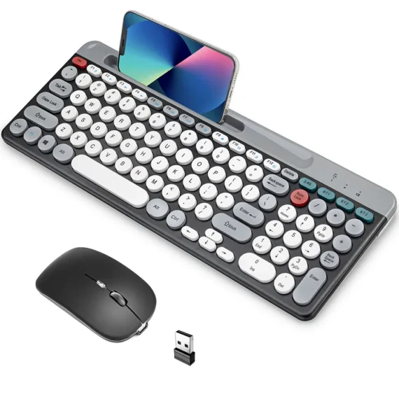 Multi Device 24Ghz BT Keyboard Mouse Combo 6 | PricZone