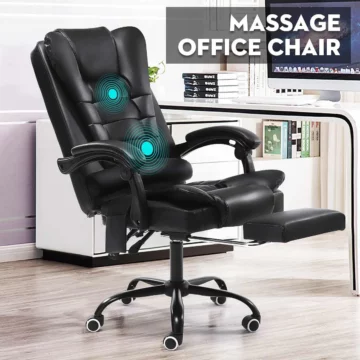 Ergonomic Heated Massage Executive Office Chair | PricZone