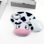 Cartoon Cow Mouse Pad with Wrist Rest | PricZone