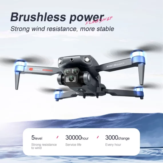 K818 Max Drone Professional Three Cameras 6 | PricZone