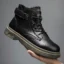 Damyuan Men’s High-Top Leather Boots