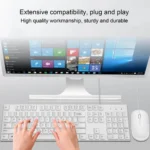 Wired Silent Gaming Keyboard Mouse Set 2 | PricZone