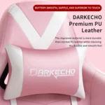 Darkecho Pink Gaming Chair Ergonomic with Massage 2 | PricZone