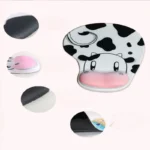 Cartoon Cow Mouse Pad with Wrist Rest 6 | PricZone