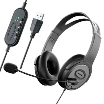 Zoom-Ready Noise-Canceling Headset for Office and Home