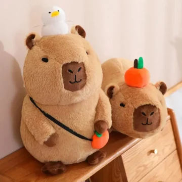 Charming Capybara Plush Pillow Cozy Animal Cushion 78in | PricZone