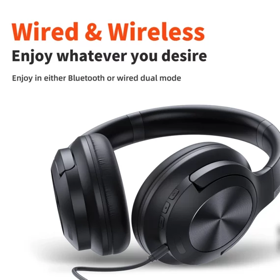 QERE E80 ANC Bluetooth 53 Headphones Hi Res 70H Play 5 | PricZone