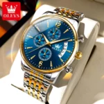 OLEVS Pilot Quartz Mens Watch Waterproof Luminous 5 | PricZone