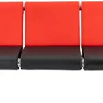 Executive PU Reception Chair Red Waiting Room Sofa 5 | PricZone