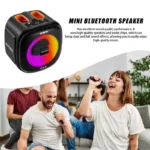 Compact RGB Mini Speaker Loud Wireless TF Support 4 | PricZone