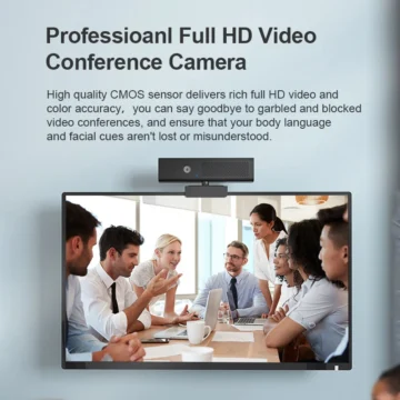 4K HiFi USB Webcam with Speaker  Mic 2 | PricZone