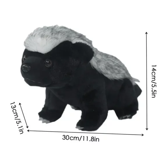 Adorable Honey Badger Plush Toy Soft Cuddly Fun 6 | PricZone