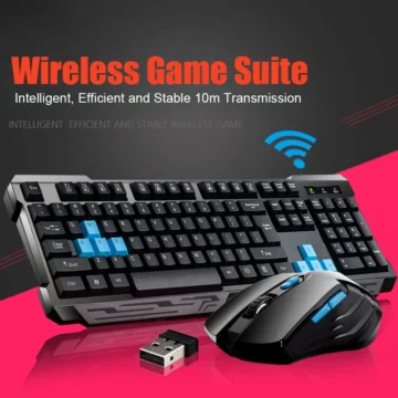 Wireless Waterproof Keyboard-Mouse 2.4GHz 2