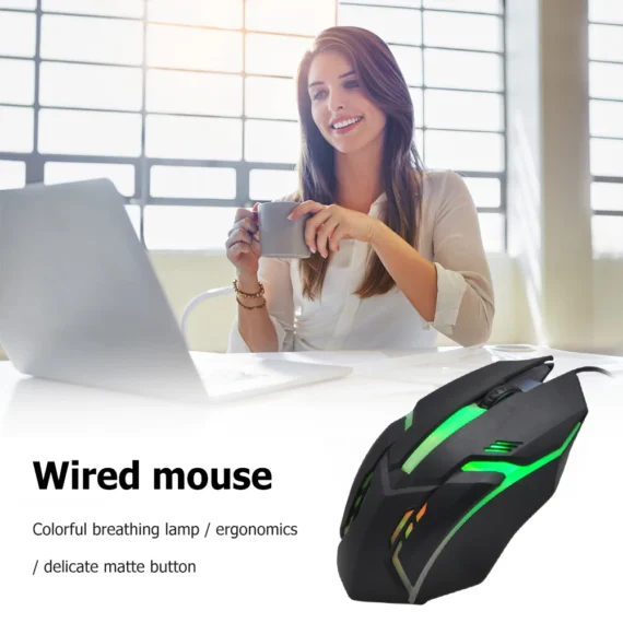 5500dpi LED Wired Business Mouse for PC 4 | PricZone