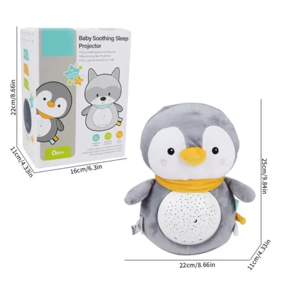 Baby Star Projector Plush Toy with Music Light 6 | PricZone