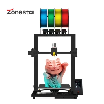 ZONESTAR Z8PM4Pro MK2 4 in 1 Multi Color 3D Printer 2 | PricZone