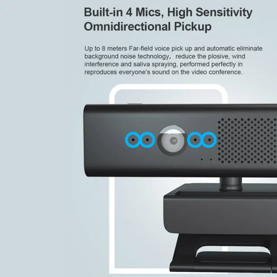 HD 1080P Webcam with Mic Speaker for PC Live Streaming 3 | PricZone