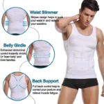 Abs Abdomen Slim Gym Sleeveless Shapewear 3 | PricZone