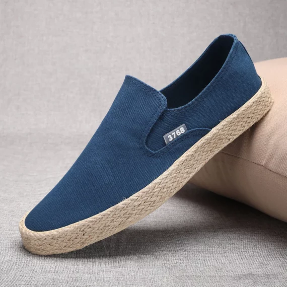 Korean Style Mens Breathable Canvas Espadrilles 3 | PricZone