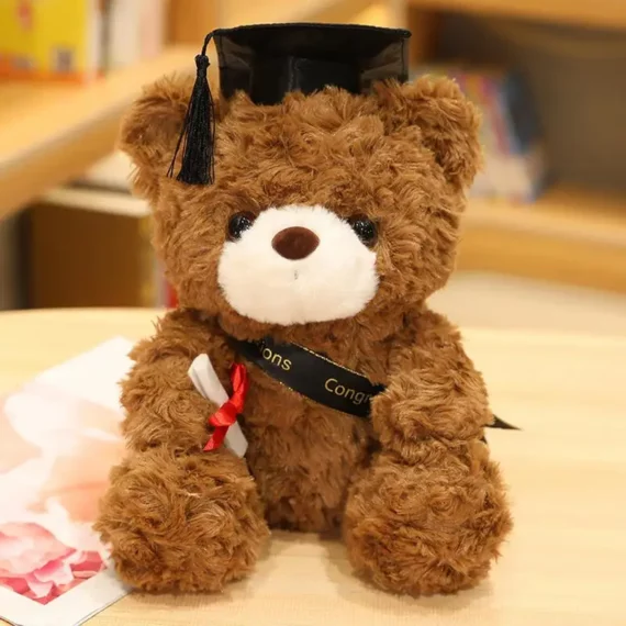 Congrats Grad Cute Plush Bear for Preschool KG 3 | PricZone