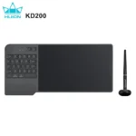 HUION KD200 Wireless Graphics Tablet with Keyboard | PricZone