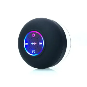 Colorful LED Portable Speaker with Suction Cup | PricZone