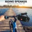 5Wx2 Bluetooth Bike Speaker – Waterproof, FM, Hands-Free