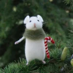 DIY Mouse Wool Felting Kit Craft Gift 4 | PricZone