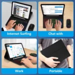 10 Inch RGB Bluetooth Keyboard Mouse Combo for Tablets 5 | PricZone