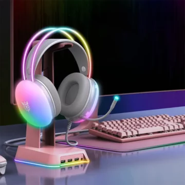 Pro Gamer Headset Noise Canceling  LED Mic for PC 2 | PricZone