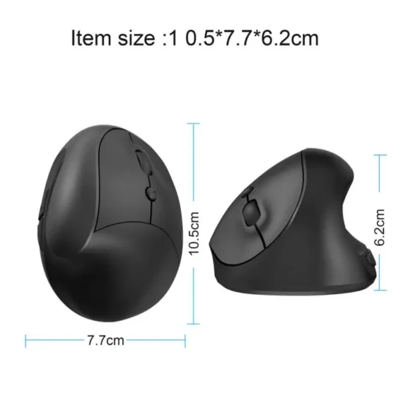 Ergonomic Vertical Wireless Mouse for PC Laptop 5 | PricZone