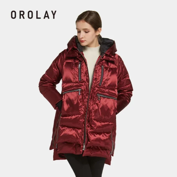 Orolay Hooded Down Jacket Womens Thermal 6 | PricZone