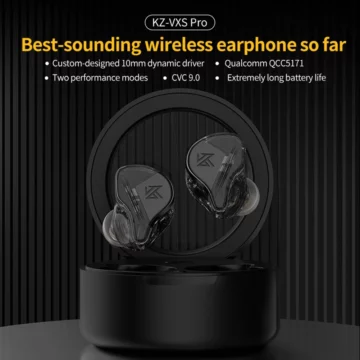 KZ VXS PRO HiFi Wireless Earbuds Noise Isolating 2 | PricZone