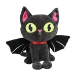 Halloween Black Bat Cat Plushie 24cm Kids Gift | PricZone