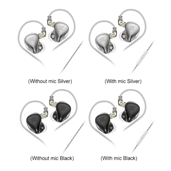 KZ ZEX PRO Hybrid Earphones Noise Canceling 35mm 4 | PricZone