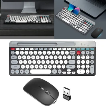 Multi Device 24Ghz BT Keyboard Mouse Combo | PricZone