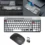 Multi-Device 2.4Ghz BT Keyboard-Mouse Combo